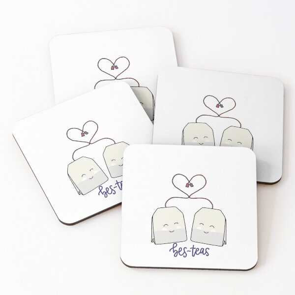 Item preview, bes-teas tea bags cartoon 3 designed and sold by snehajindal-art.