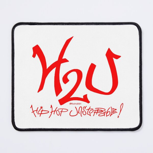 Item preview, H2U Logo: “Hip-Hop Unstoppable” (Graffiti tag, Red) designed and sold by Paul Rodriguez.