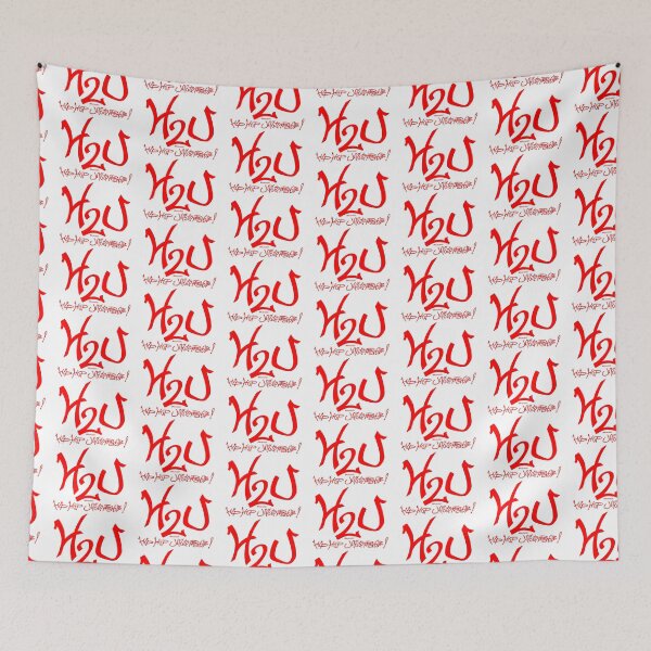 Item preview, H2U Logo: “Hip-Hop Unstoppable” (Graffiti tag, Red) designed and sold by Paul Rodriguez.