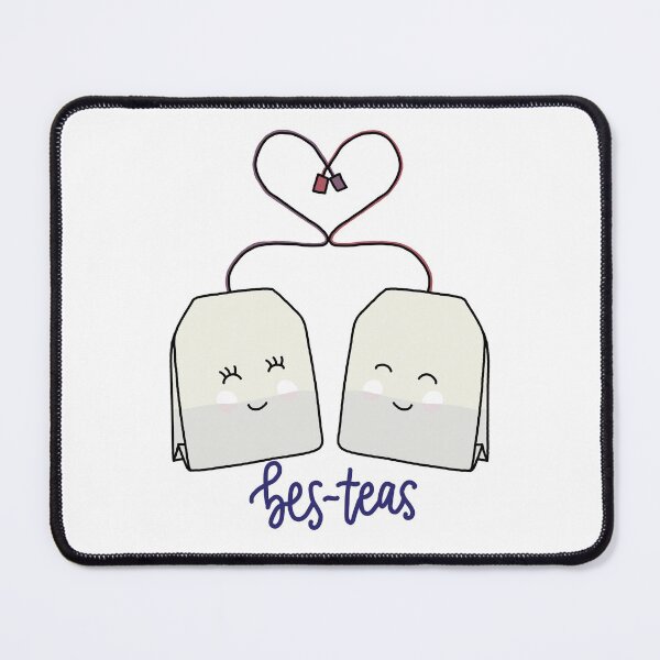 Item preview, bes-teas tea bags cartoon designed and sold by snehajindal-art.