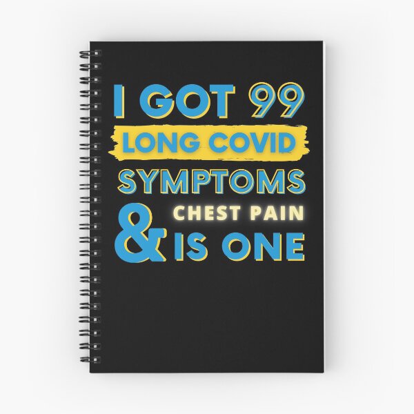 Item preview, 99 Long Covid Symptoms Chest Pain designed and sold by SadTea-Longhaul.