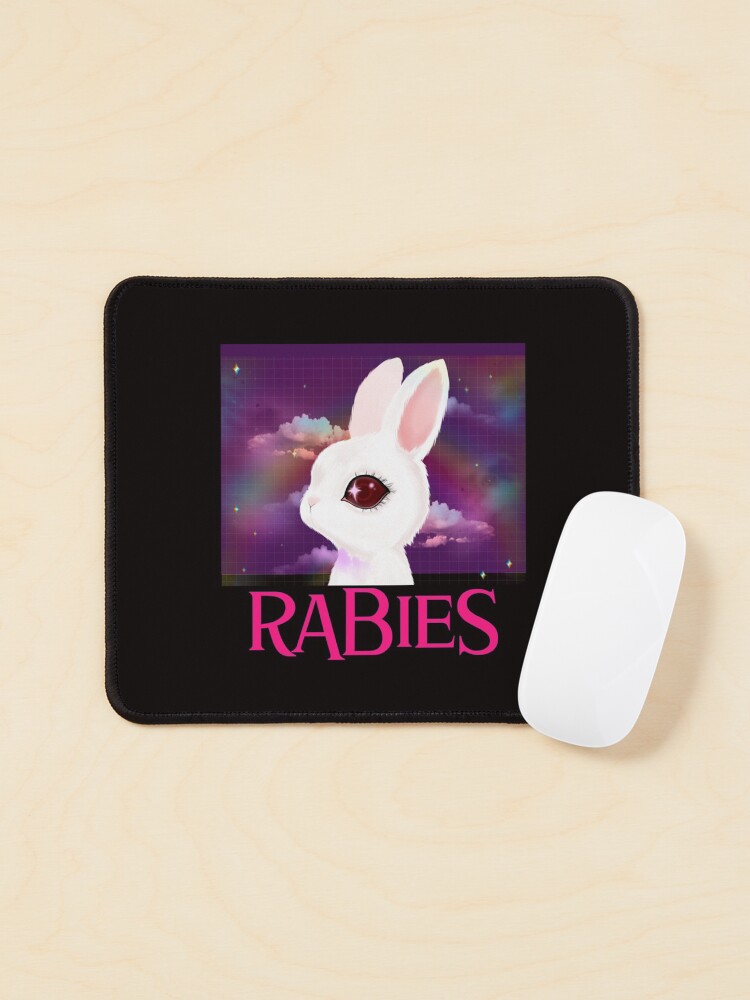 Thumbnail 1 of 5, Mouse Pad, Frightened Rabbit designed and sold by Goodlooking22.