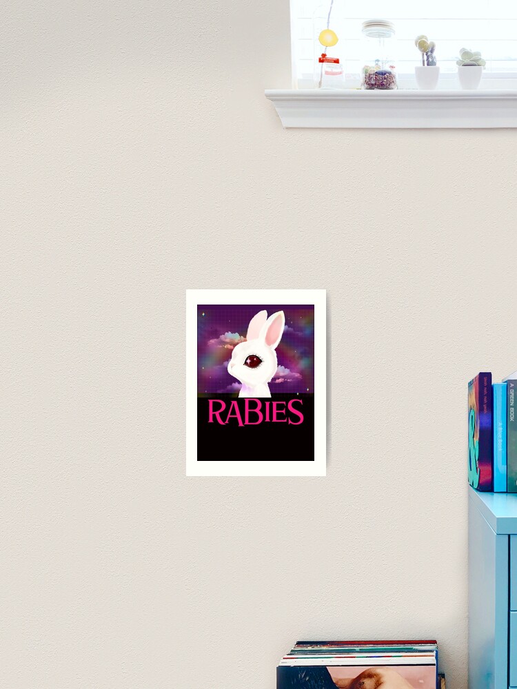 Thumbnail 2 of 3, Art Print, Frightened Rabbit designed and sold by Goodlooking22.