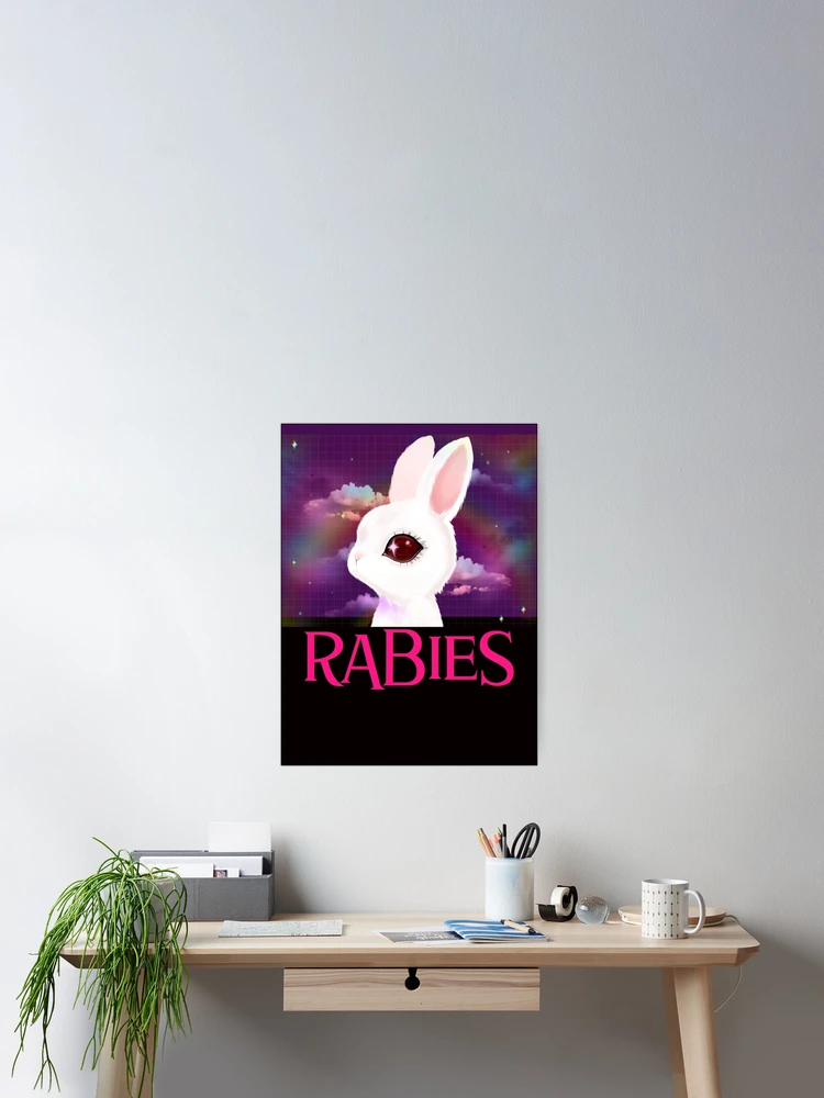Thumbnail 2 of 3, Poster, Frightened Rabbit designed and sold by Goodlooking22.