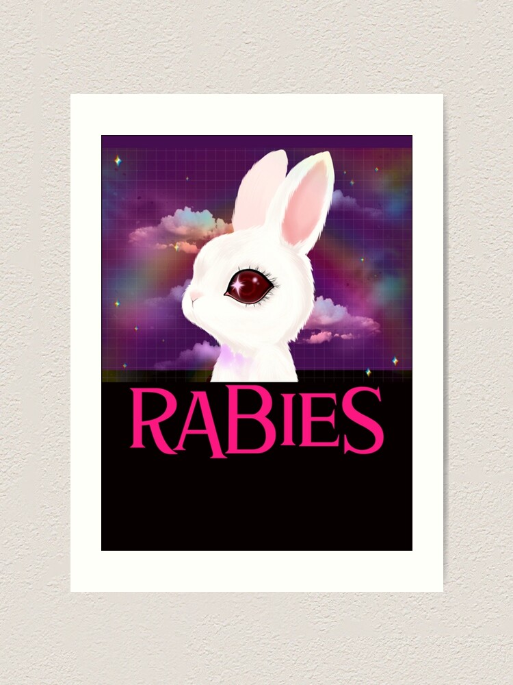 Thumbnail 1 of 3, Art Print, Frightened Rabbit designed and sold by Goodlooking22.