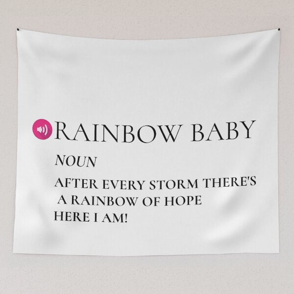 Item preview, RAINBOW BABY designed and sold by RetroPlaceee.