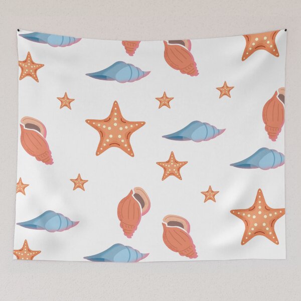 Item preview, Starfish and shells designed and sold by vibeno1.