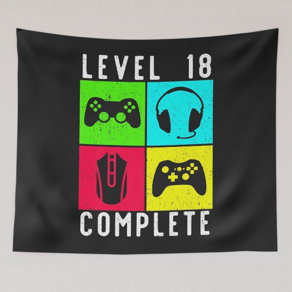 Item preview, 18th Birthday 18 Years Gamer Gaming designed and sold by Siosaia88.