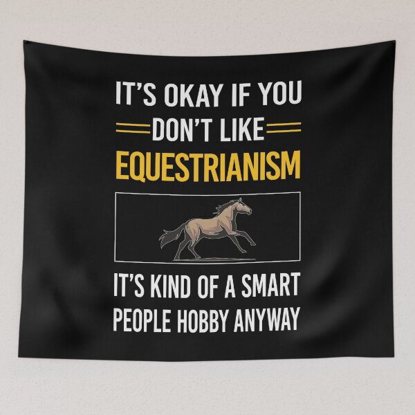 Item preview, Funny Smart People Equestrianism Horse Horseback Riding designed and sold by fatherbarliman.