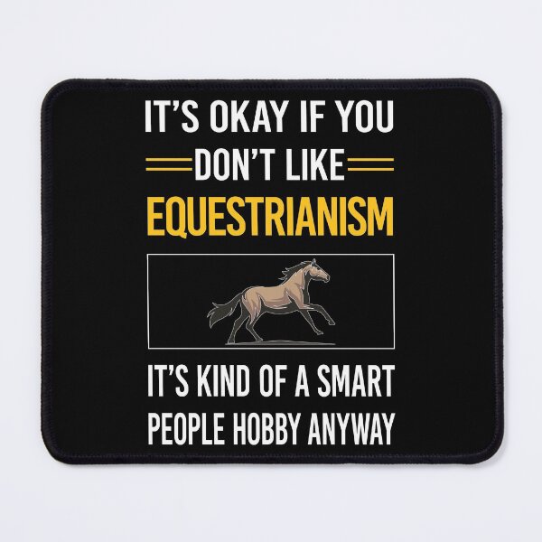 Item preview, Funny Smart People Equestrianism Horse Horseback Riding designed and sold by fatherbarliman.