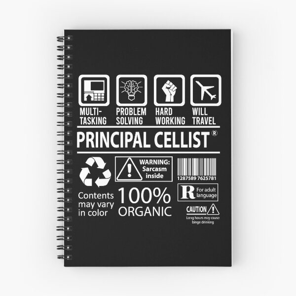 Item preview, Principal Cellist T Shirt - MultiTasking Certified Job Gift Item Tee designed and sold by sabinacsnm.