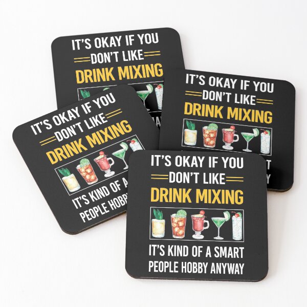 Item preview, Funny Smart People Drink Mixing Mixologist Mixology Cocktail Bartending Bartender designed and sold by fatherbarliman.