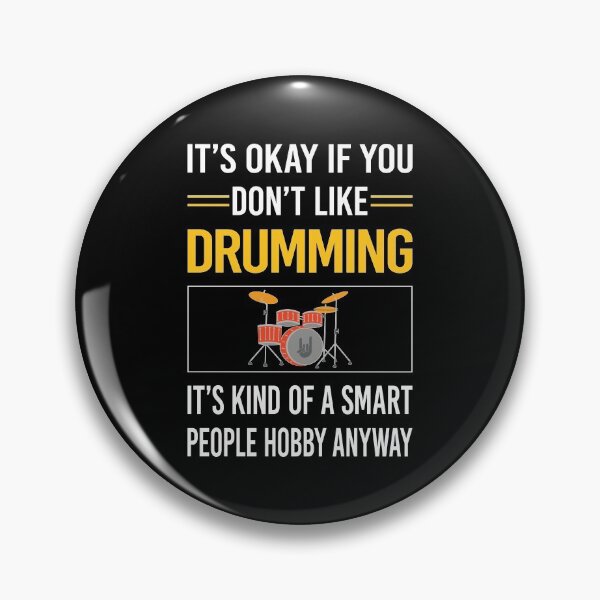 Item preview, Funny Smart People Drumming Drummer Drum Drums designed and sold by fatherbarliman.