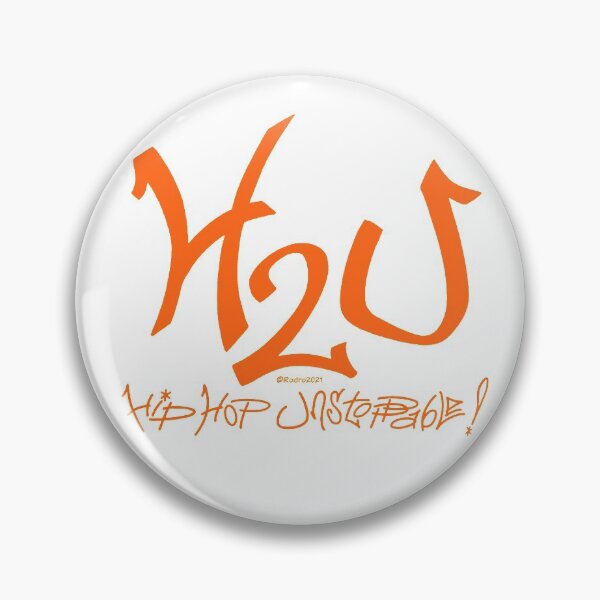 Item preview, H2U Logo: “Hip-Hop Unstoppable” (Graffiti tag, Orange). designed and sold by Paul Rodriguez.