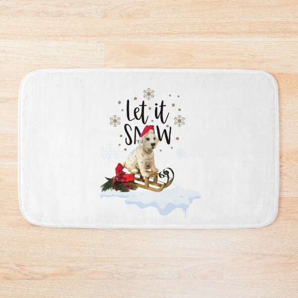 Item preview, dog walk in the snow, let it snow designed and sold by marwan elsaeed.