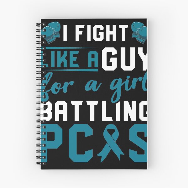 Item preview, I Fight Like A Guy For A Girl Battling PCOS Shirt, Awareness Shirt For Polycystic Ovary Syndrome Warrior Fighter, Teal Ribbon Gift For PCOS designed and sold by aymob.