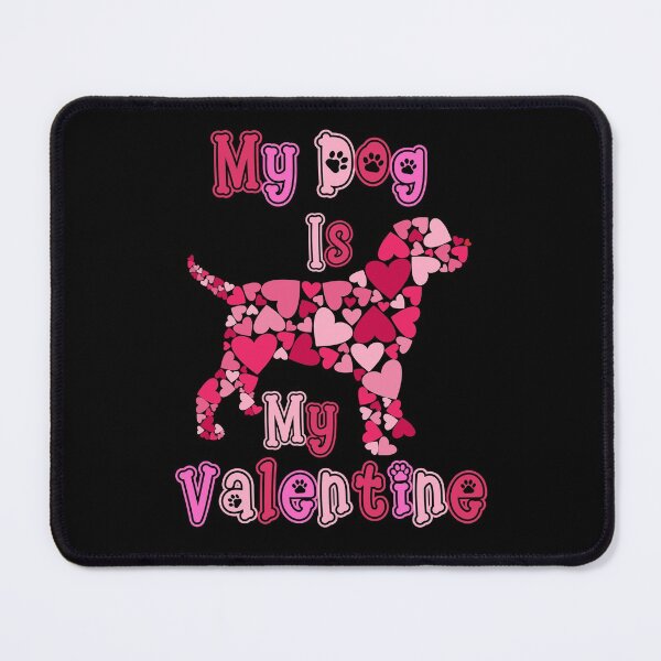 Item preview, My Dog Is My Valentine - Heart Dog designed and sold by Wheeler-Styl3.