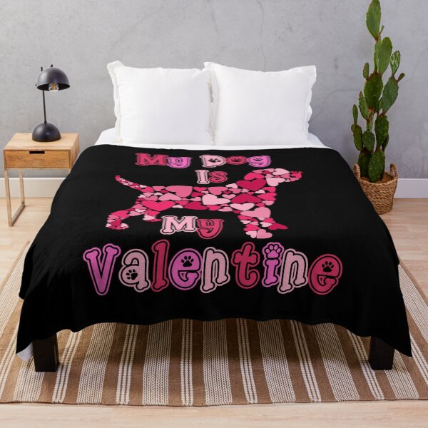 Item preview, My Dog Is My Valentine - Heart Dog designed and sold by Wheeler-Styl3.