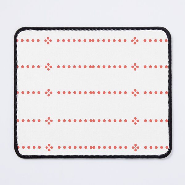 Item preview, Red dotting lines on white background illustration designed and sold by Giree07.