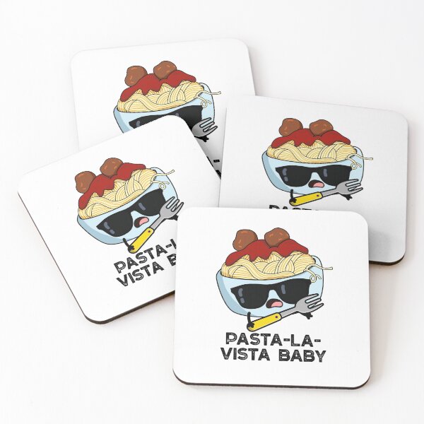 Artikelvorschau, Pasta-la-vista Baby Lustige Pasta-Wortspiele entworfen und verkauft von punnybone.