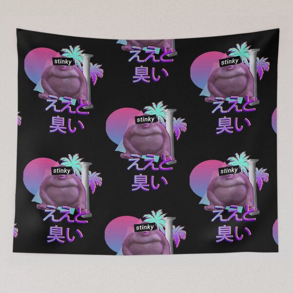 Item preview, Uh Oh Stinky Aesthetic Lofi Vaporwave designed and sold by Millie Hunter.