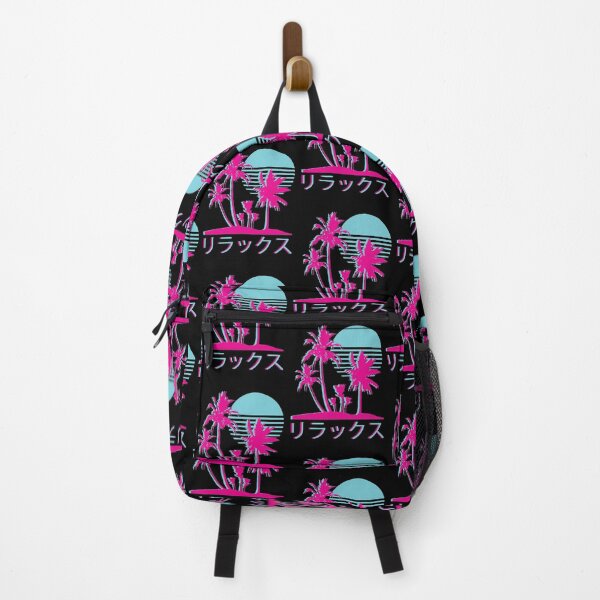 Item preview, Vaporwave Aesthetic Neon Palms designed and sold by Millie Hunter.