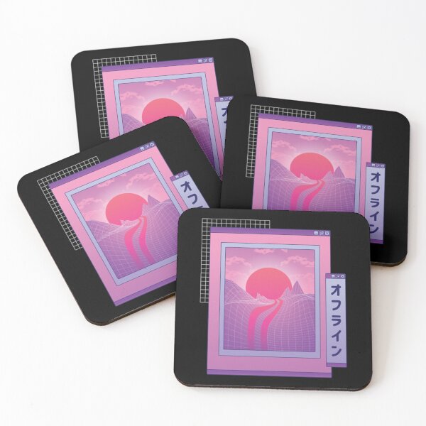 Item preview, Vaporwave Sunset designed and sold by Millie Hunter.