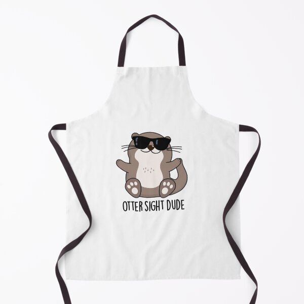 Item preview, Otter Sight Dude Funny Animal Puns designed and sold by punnybone.