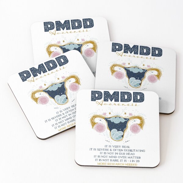 Item preview, PMDD Awareness, more research needed, 1 in 20, it is very real and often debilitating. designed and sold by Orianah.