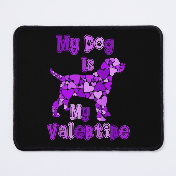 Item preview, My Dog Is My Valentine - Heart Dog designed and sold by Wheeler-Styl3.