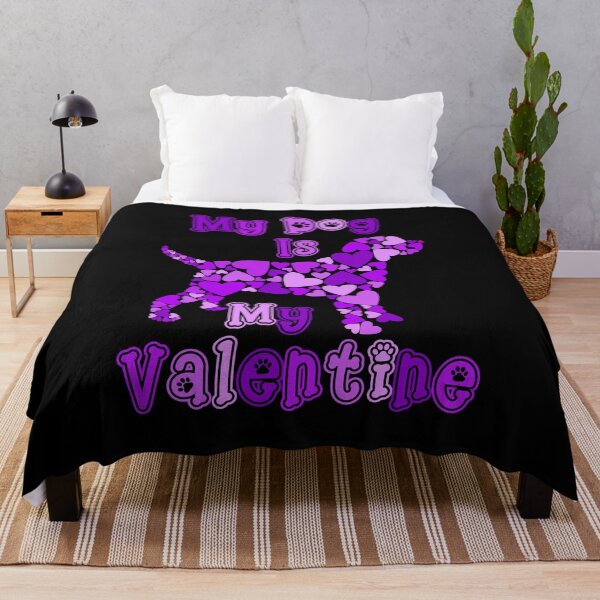 Item preview, My Dog Is My Valentine - Heart Dog designed and sold by Wheeler-Styl3.