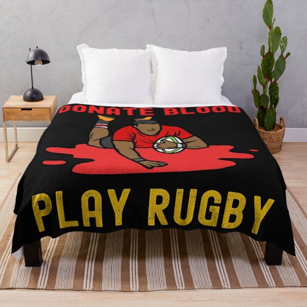 Item preview, Donate Blood Play Rugby-Funny Rugby-Rugby designed and sold by SighFly52.