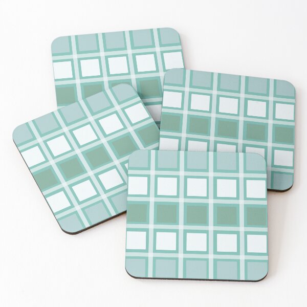 Item preview, Squares Pattern Design Throw Pillow  4 designed and sold by blueocan.