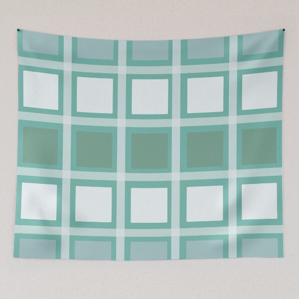 Item preview, Squares Pattern Design Throw Pillow  4 designed and sold by blueocan.