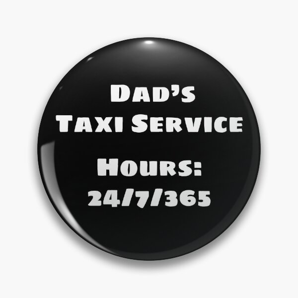 Item preview, Dad's Taxi (White) designed and sold by blakcirclegirl.