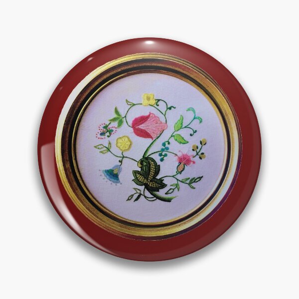 Item preview, 18th Century Crewel Gold Frame designed and sold by Watercolorwear.