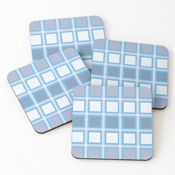 Item preview, Squares Pattern Design Throw Pillow  5 designed and sold by blueocan.