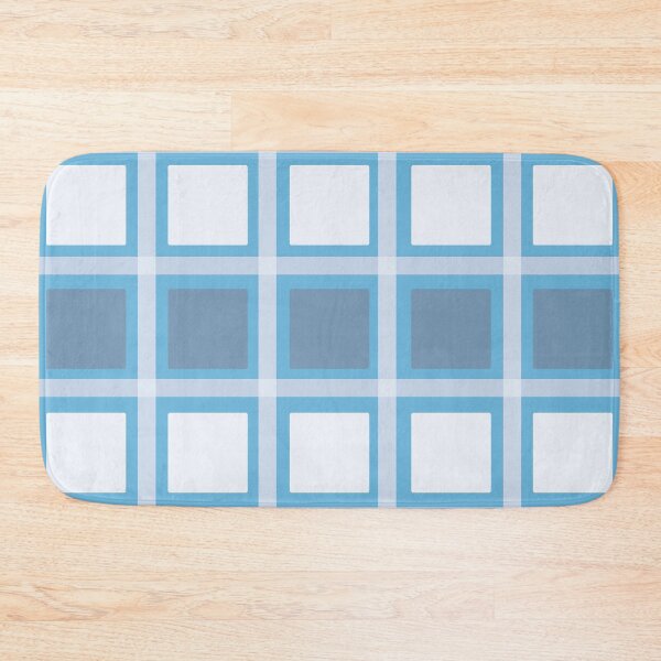 Item preview, Squares Pattern Design Throw Pillow  5 designed and sold by blueocan.