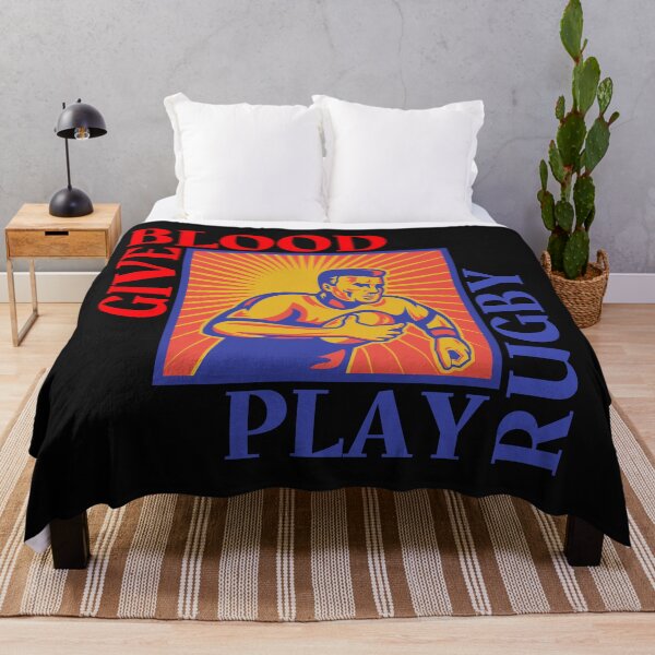 Item preview, Give Blood Play Rugby-Funny Rugby-Rugby designed and sold by SighFly52.