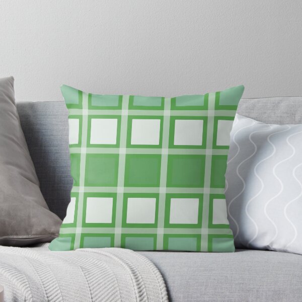 Item preview, Squares Pattern Design Throw Pillow  6 designed and sold by blueocan.