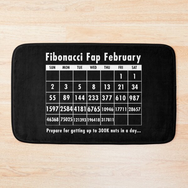 Item preview, Fibonacci Fap February designed and sold by hvdung456.