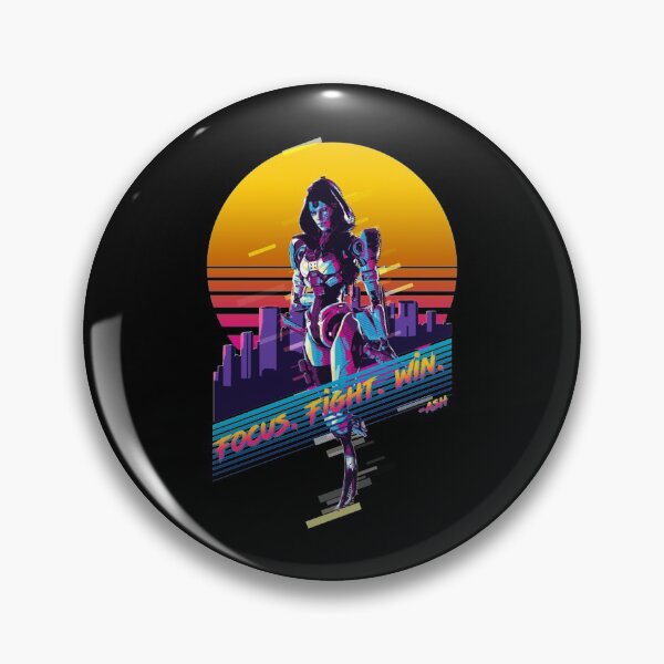 Item preview, Apex legends - Ash - 80s retro designed and sold by Millie Hunter.
