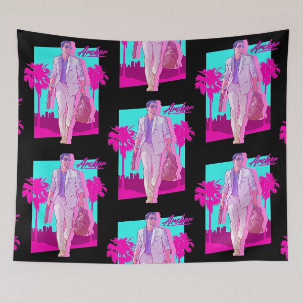 Item preview, Archer - Vice Palm 80s designed and sold by Millie Hunter.