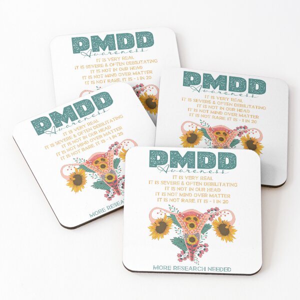 Item preview, PMDD Awareness, more research needed, 1 in 20, it is very real and often debilitating. designed and sold by Orianah.