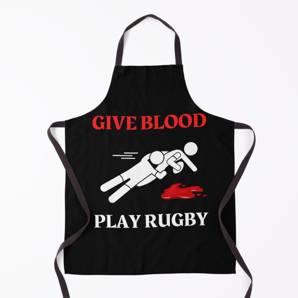 Item preview, Give Blood Play Rugby-Funny Rugby-Rugby designed and sold by SighFly52.