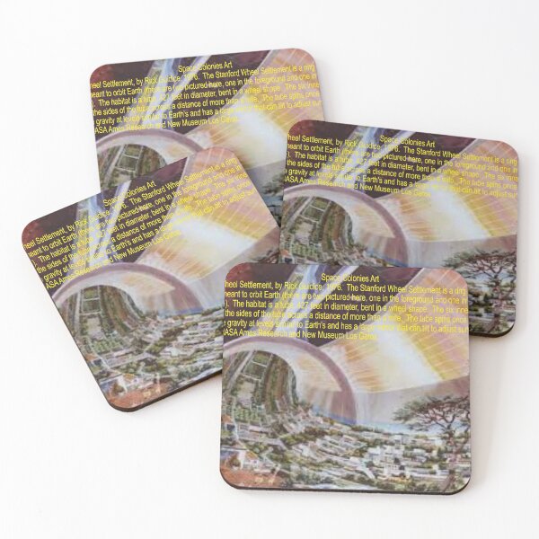 Item preview, Space Colonies Art designed and sold by Alicefish.