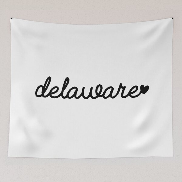 Item preview, Delaware Handwritten Text Word designed and sold by MountainD.