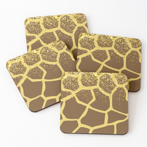 Item preview, Giraffe Animal Print and Glitter Header designed and sold by Trinket-Trickster.