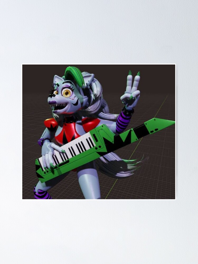 "roxanne wolf" Poster for Sale by GR8ART Redbubble