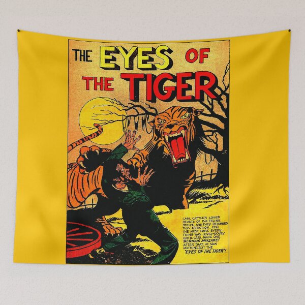 Item preview, Eyes of the Tiger Vintage Comic Book designed and sold by Starbelly208.